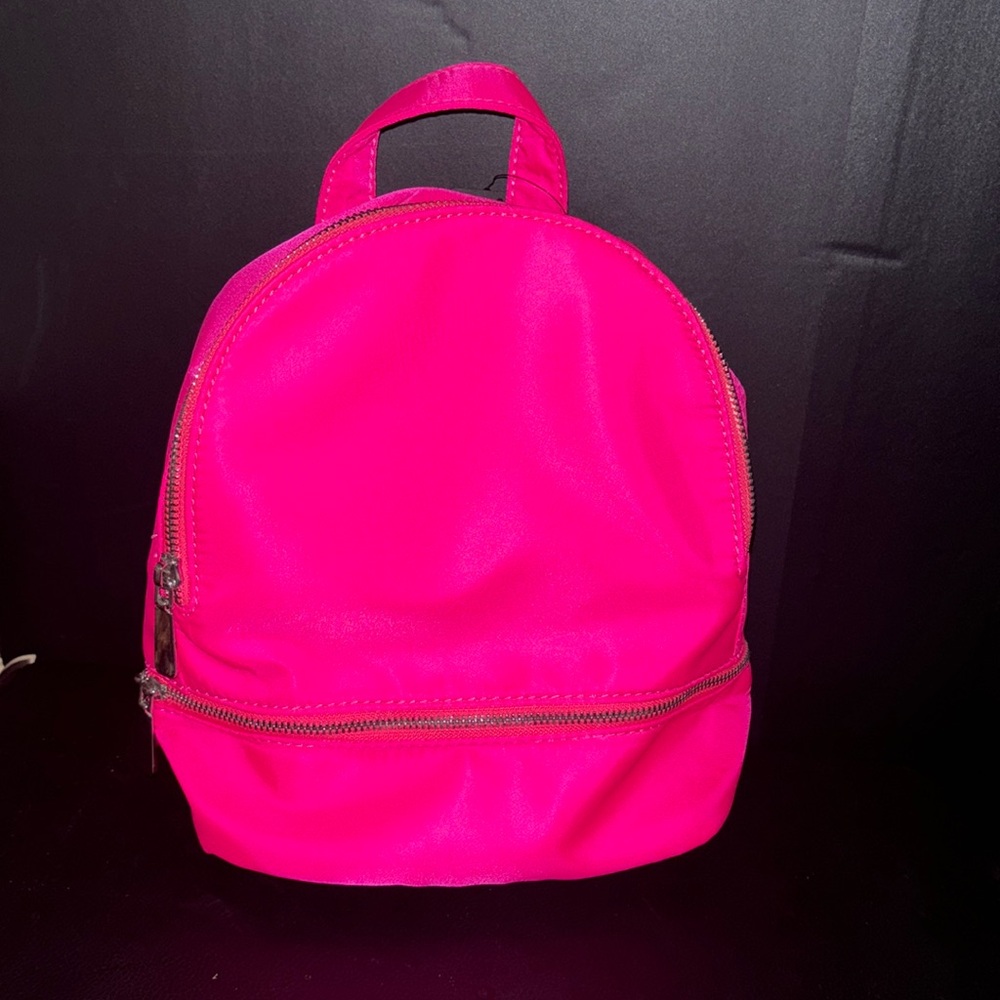 Mini pink backpack / unused